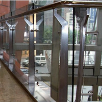 Stainless steel railing