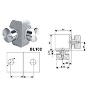 Shower hinge series