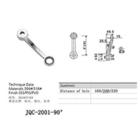 Stainles steel spider fitting